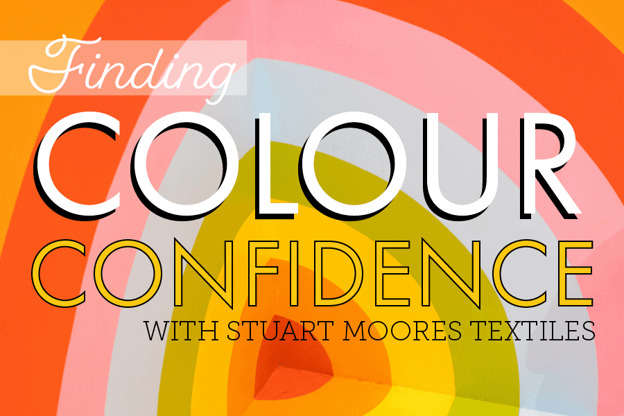 Finding Colour Confidence – Stuart Moores Textiles on experimentation & saturation