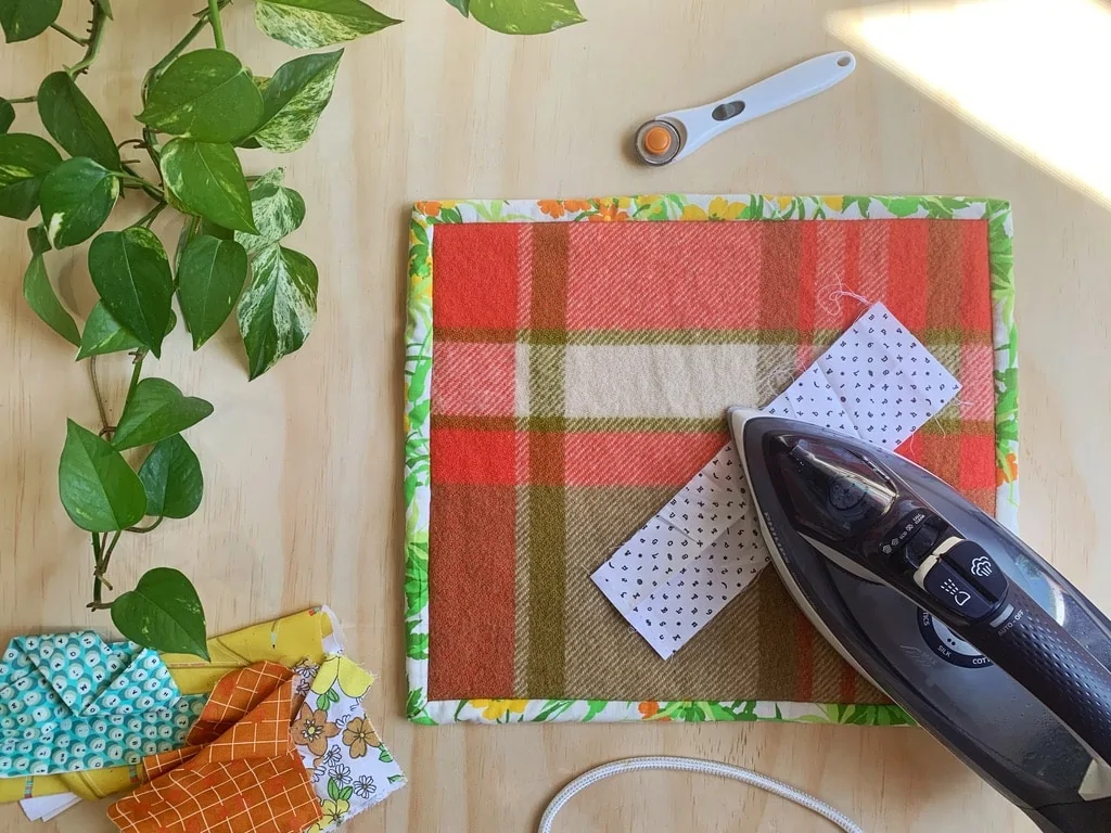 How to make an ironing mat