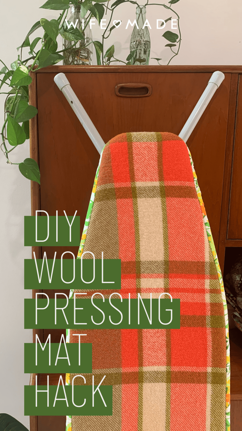 Wool Pressing Mat Alternative